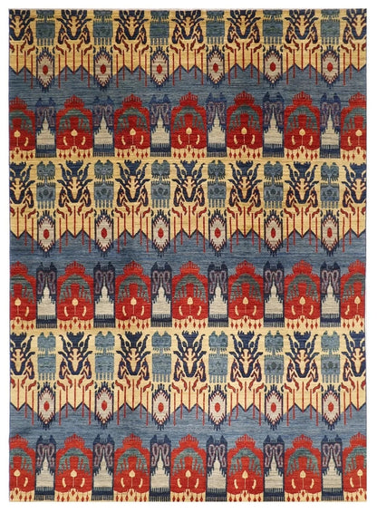 244 x 314 cm | Afghan Tribal Hand Knotted Carpet