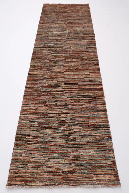 92 x 305 cm | Gabbeh Afghan Tribal Hand Knotted Wool Runner