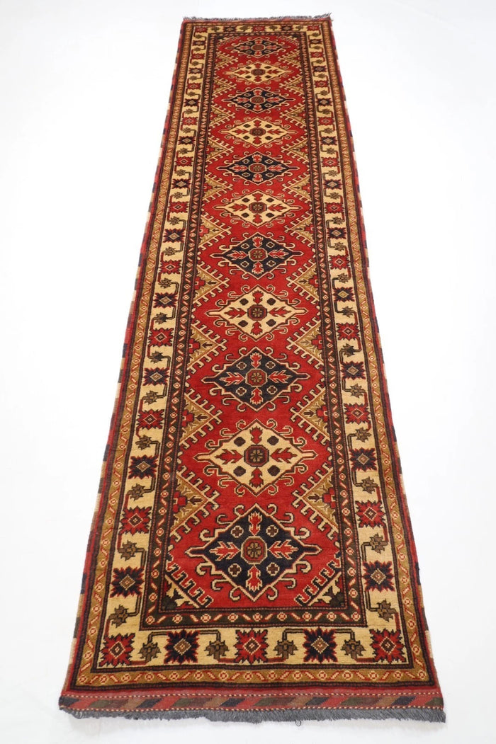 83 x 316 cm | Maranoce Afghan Tribal Hand Knotted Wool Runner