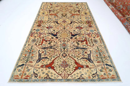 198 x 299 cm | Bidjar Afghan Tribal Hand Knotted Carpet