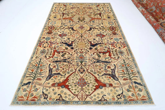 198 x 299 cm | Bidjar Afghan Tribal Hand Knotted Carpet