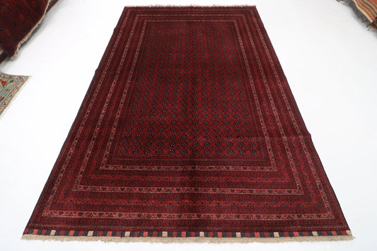194 x 298 cm | Bokhara Afghan Tribal Hand Knotted Carpet