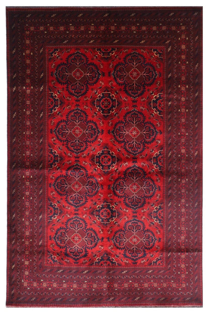 202 x 312 cm | Belgic Afghan Tribal Hand Knotted Carpet