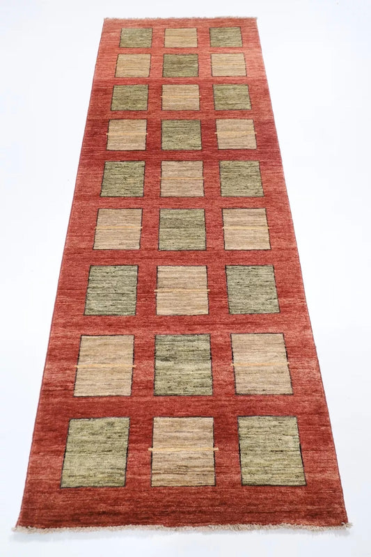 85 x 240 cm | Gabbeh Afghan Tribal Hand Knotted Wool Runner