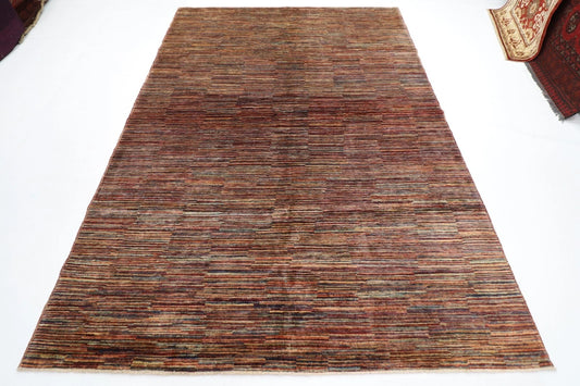 197 x 287 cm | Gabbeh Afghan Tribal Hand Knotted Carpet