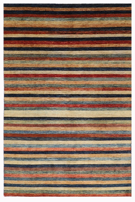 177 x 272 cm |  Gabbeh  Afghan Tribal Hand Knotted Veg Dye Wool carpet