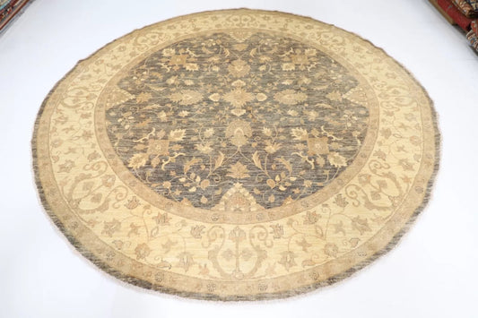 266 x 274 cm | Zeigler Afghan Tribal Hand Knotted Wool Carpet