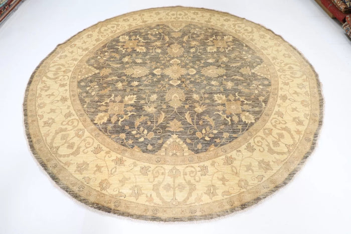 266 x 274 cm | Zeigler Afghan Tribal Hand Knotted Wool Carpet