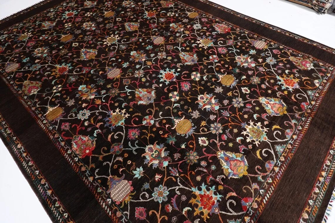 293 x 410 cm | Sultani Afghan Tribal Hand Knotted Carpet